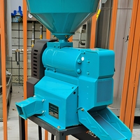 Machine automatique professionnelle à décortiquer les grains de café et à écosser le riz, lame en acier inoxydable haute puissance pour les entreprises