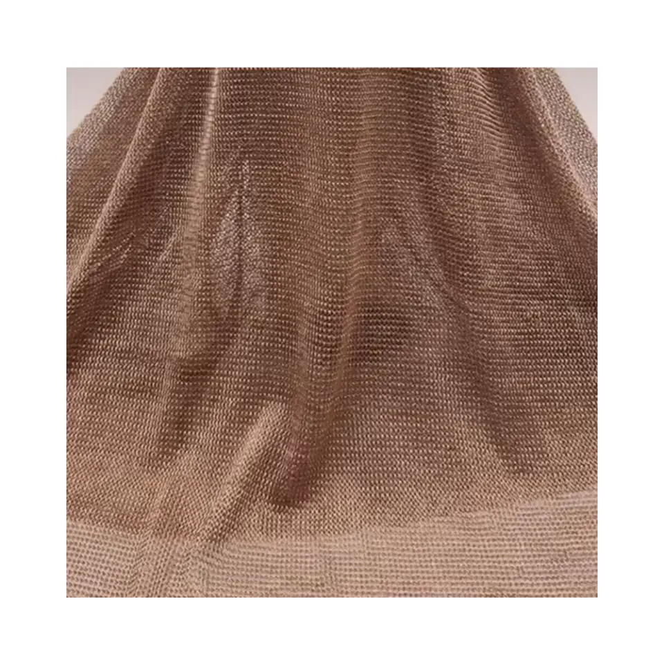 Hochela tisches gestricktes weiches Lurex-Netz glitter gewebe Metallic 4-Wege-Stretchgewebe für Kleidungs textilien