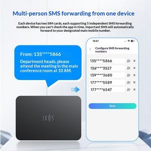 Receptor de SMS Inteligente IKOS W3700, Doble Tarjeta SIM, Doble Modo de Espera, Compatible con Todas las Redes, Protección para Negocios de Comercio Electrónico, Seguro, Compatible con Ikos K7, K7s, W3800, K1 - Product Image 2