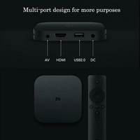 Nouvelle version chinoise originale Xiaomi Mi Box 4C, Android Mi TV Box, 2 Go de RAM + 8 Go de ROM, 2.4 pour 4K HDR / H.265 Lecteur multimédia