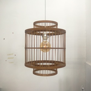 Hecho a mano de ratán lámpara colgante o de mesa sombra nórdicos creativa de madera colgante luz E27 del <span class=keywords><strong>sudeste</strong></span> asiático estilo - Product Image 2