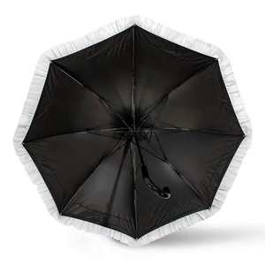 TX11144 синий зонт для невесты с изображением башни принцессы, УФ-защита, Свадебный женский праздничный зонт, кружевной зонтик Лолита - Product Image 4