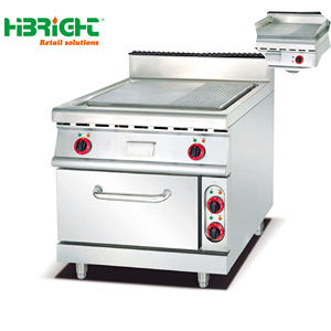 Plancha comercial de acero inoxidable de alta resistencia a gas y electricidad, cocina de restaurante de alta luminosidad, cocina - Product Image 6