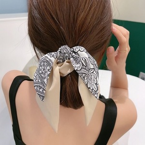 Lazos para el Cabello de Nailon con Lazo Francés, Cinta para el Cabello de Mujer, Cuerda para el Cabello de Verano, Lazo <span class=keywords><strong>Grande</strong></span>, Símbolo de Infinito, Hecho a Mano, Nuevo Accesorio para el Cabello, DREAM FASHION - Product Image 3