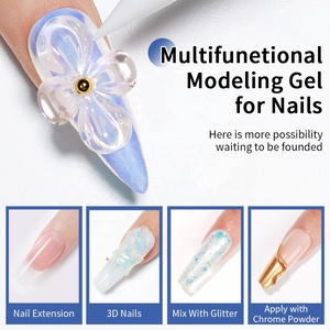R S Nail Custom Logo 3D Escultura <span class=keywords><strong>de</strong></span> <span class=keywords><strong>uñas</strong></span> Tallado Gel Soak Off UV/LED Antiadherente Gel <span class=keywords><strong>de</strong></span> <span class=keywords><strong>manos</strong></span> Esmalte <span class=keywords><strong>de</strong></span> <span class=keywords><strong>uñas</strong></span> - Product Image 3