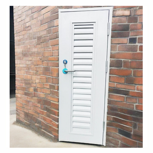 Porta di Sicurezza Antincendio in Metallo di Guangzhou, Set Completo con Ferramenta, Porta in Acciaio Ignifuga - Product Image 3