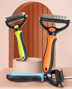 <span class=keywords><strong>Pettine</strong></span> doppio lato <span class=keywords><strong>per</strong></span> peli di animali da compagnia - Product Image 1