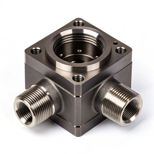 โรงงานผลิตชิ้นส่วนอะลูมิเนียมและสแตนเลสแบบแม่นยำ 5 แกน รับผลิตชิ้นงานต้นแบบ OEM ผลิตจำนวนน้อย - Product Image 1