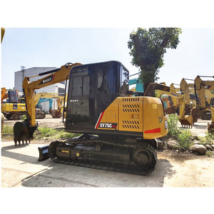 Oferta Especial: Excavadora de Orugas SANY SY75C Usada, Modelo 75, con Componentes Clave: Motor, Caja de Cambios, Bomba de Engranajes y Rodamientos, en Venta - Product Image 1