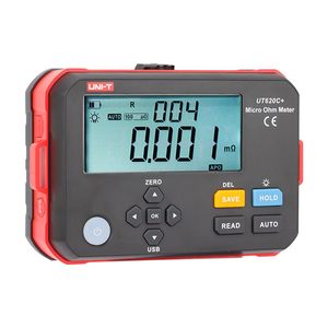 TTLTES UNI-T UT620C Mètre numérique de faible résistance Ohmmètre Testeur de câbles/fils/bobines/moteurs 0.001m~300.0k - Product Image 3