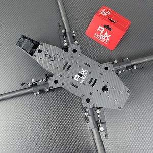 Châssis de drone multirotor pliable en fibre de carbone RJX <span class=keywords><strong>6</strong></span> axes, longue portée, FPV, pièces de drone RC - Product Image 2