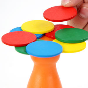 עץ בקבוק איזון עץ שבב לגיל רך חינוך פאזל משחק הורה-ילד צעצוע בניין בוק צעצוע - Product Image 3