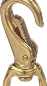 Gancio a scatto per occhi girevole in ottone 251B industria pesante - Product Image 4