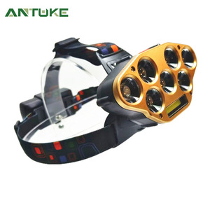 Linterna frontal recargable Cross Border 7Led 1Cob de 4200 mAh, impermeable, para senderismo, camping, ciclismo, pesca y uso nocturno. - Product Image 3