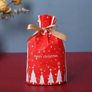 Sac cadeau de Noël autoportant à cordon, motif dessin animé, idéal pour bonbons - Offre spéciale Noël - Product Image 4