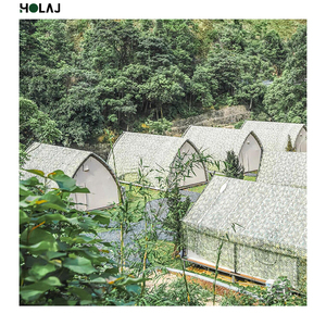Tente Quatre Saisons Robuste et Écologique avec Toit en Chaume Personnalisé, Protection UV, Idéale pour Forêt, Ferme, Gîte, Jungle, Campagne - Product Image 4
