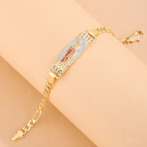 เครื่องประดับแฟชั่นชุบทองหลายรูปแบบสร้อยข้อมือกำไลข้อมือ Virgin Mary สำหรับผู้หญิง - Product Image 3