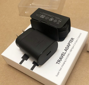 Adaptateur de voyage à charge ultra-rapide 25W USB-C pour <span class=keywords><strong>Samsung</strong></span> Galaxy S7e S8 S8+ S9 S9+ S10 <span class=keywords><strong>S10e</strong></span> S10+ S20 S20+ S20u S23 Note8 - Product Image 3