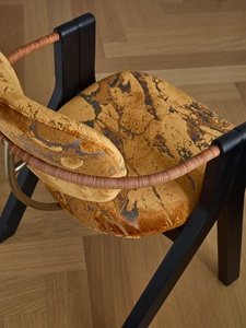 Chaises de salle à manger <span class=keywords><strong>en</strong></span> tissu rembourré BST Nordic Restaurant Furniture, chaises de salle à manger design <span class=keywords><strong>en</strong></span> <span class=keywords><strong>bois</strong></span> de frêne massif, <span class=keywords><strong>chaise</strong></span> de loisirs et de travail. - Product Image 4