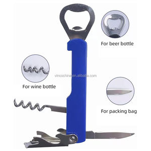 Abrebotellas de doble propósito <span class=keywords><strong>para</strong></span> vino y cerveza de 5,5 pulgadas <span class=keywords><strong>para</strong></span> fiestas, <span class=keywords><strong>festivales</strong></span> de viajes de la vida diaria - Product Image 6