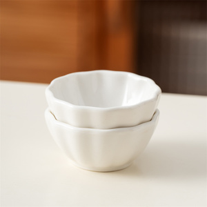 Vente en gros logo personnalisé petit plat à sauce soja <span class=keywords><strong>fantaisie</strong></span> soucoupe à tremper en céramique pour collation plat pour restaurant ménage - Product Image 5