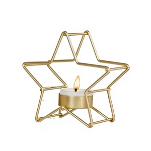 Direct Factory Supplier Handmade Eco-Friendly Durable Brass Square Flameless <b>Tea</b> <b>Light</b> <b>Holder</b> for Christmas Living Room Decor - Product Image 6