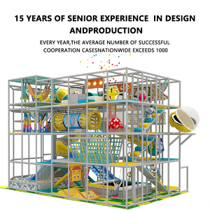 Equipo de patio interior comercial Patio De <span class=keywords><strong>Recreo</strong></span> Interior Child Naughty Castle Center Trampoline Park - Product Image 5