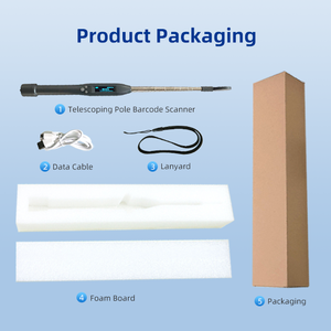 RFID сканер микрочипов для животных ручной FDX-B HDX считыватель ушных меток для овечьей коровы с частотой 134,2 кГц - Product Image 6