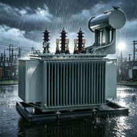 Transformateur de distribution triphasé immergé dans l'huile CE EAC ISO UL S11 50KVA 50/60Hz 6.3kV 10kV