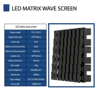 Pantalla LED Cinética de Ondas 3D Mecánica en Movimiento para Eventos de Lanzamiento de Productos, Fondo de Escenario, OEM/ODM, Venta al Por Mayor Directa de Fábrica
