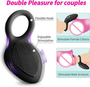 Yüksekliği kaliteli sıcak satış titreşim gecikme halkası silikon titreşim halkası toptan vibratör ile özel yetişkin ürünleri - Product Image 5