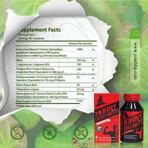 Viên nang tăng cường sinh lực nam OEM, thực phẩm bổ sung thảo dược chiết xuất từ ​​dê tự nhiên giúp kéo dài thời gian xuất tinh và tăng cường độ cứng - Product Image 5