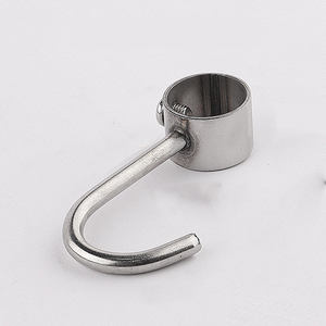 16/19/22/25/32mm bride de tuyau en acier inoxydable bride siège armoire <span class=keywords><strong>placard</strong></span> tige cintre support de tuyau et <span class=keywords><strong>crochet</strong></span> de tige - Product Image 5