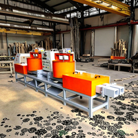 Machine automatique de fabrication de palettes en blocs de bois, machine de compression de blocs de sciure de bois