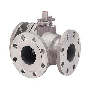 Japanese Flanged Hydraulic Floating Ball 3-WAY 10K STAINLESS STEEL - Product Image 1