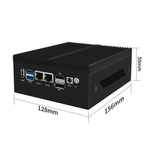 <span class=keywords><strong>Intel</strong></span> N100 Mini Firewall <span class=keywords><strong>Computer</strong></span> 2x10G SFP 2xi226-V 2,5G Lan Industrial Mini Soft Router 4 núcleos DDR5 MiniPC NAS Server Proxmox - Product Image 3
