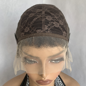 Perruque Courte <span class=keywords><strong>Afro</strong></span> Frisée Pixie Cut Pas Chère en <span class=keywords><strong>Cheveux</strong></span> Humains, Perruque Brésilienne 13*1 Lace Front Transparente pour Femmes Noires - Product Image 6