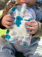 Production aseptique Emballage de sac de stockage de lait maternel pour bébé de qualité alimentaire sans BPA