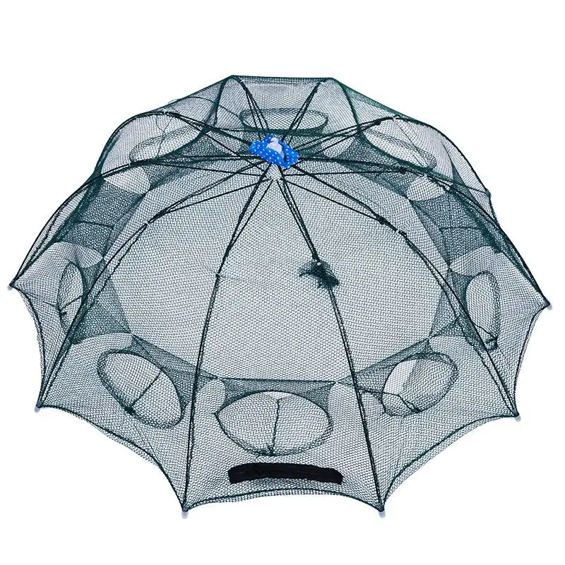VICASKY - Filet Pliable Pour Attraper Poissons, Crabes, Crevettes & Homards - Facile à Utiliser, Portable Et Résistant - 8