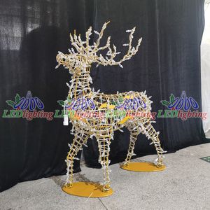 <span class=keywords><strong>OBBO</strong></span> ลายกวางเรนเดียร์และกวางมูซ3d,ไฟยีราฟกลางแจ้งทนทานต่อสภาพอากาศปี IP65 - Product Image 4