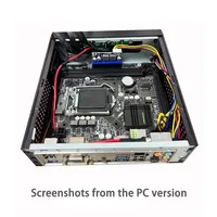 DC-ATX 120W 24Pin PSU 12V Modul Daya Tinggi untuk Server Desktop PC Mini ITX Pico PSU Switch Langsung Pasang Catu Daya Komputer