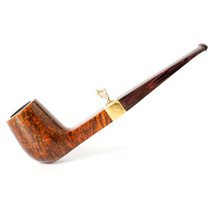 Muxiang Tobacco Pipe Italian Briar Root Burl Straight Type Luxury Business Style Judge Pipe - Product Image 4