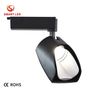 Projecteur LED Commercial sur Rail, Lampe de Plafond Orientable pour Système de Rail, Idéale pour l'Éclairage Intérieur des Boutiques, Showrooms et Hôtels - Product Image 1