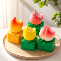 Vente directe usine Chine – Gros en gros de glaces en forme de fruits : fraise, citron, banane, pomme, raisin, litchi, pêche