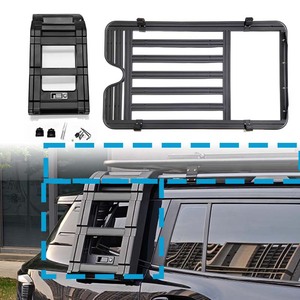 Equipment Aluminum Side <b>Ladder</b> High-Strength Luggage Roof Rack Platform for Jetour T1 Accessories - Product Image 1