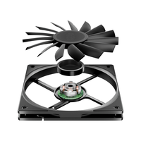 Ventilateur de refroidissement CPU PC 120 mm, ventilateur de boîtier PWM fin 12 mm, refroidisseur LCP MF12012, roulement 12 V CC axial 65 CFM 1500 tr/min silencieux