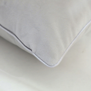 Housse de <span class=keywords><strong>coussin</strong></span> de canapé en velours - Couleur unie personnalisable, sans insert inclus ; Housse de <span class=keywords><strong>coussin</strong></span> carrée de style nordique pour salon - Product Image 5