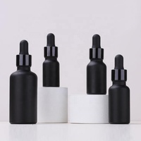 Vente en gros de flacons compte-gouttes en verre pour soins de la peau, cosmétiques, sérums, huiles essentielles, avec bouchon à vis, 5 ml, 10 ml, 15 ml, 20 ml, 30 ml, 50 ml, 100 ml, 100 pièces