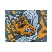 Bandana de sublimation par transfert de chaleur personnalisé-60% polyester 40% coton, graphiques d'été uniques.
