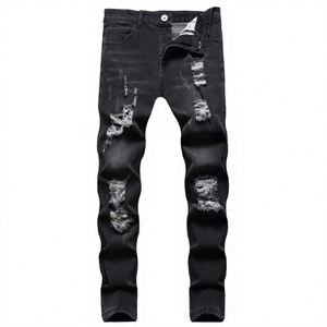 Pantalones Vaqueros Rectos de Mezclilla para Hombre Rock Revival, Color Azul Claro, Corte Holgado, Estilo Juvenil - Product Image 4